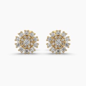 Blooming Radiance Diamond Earrings